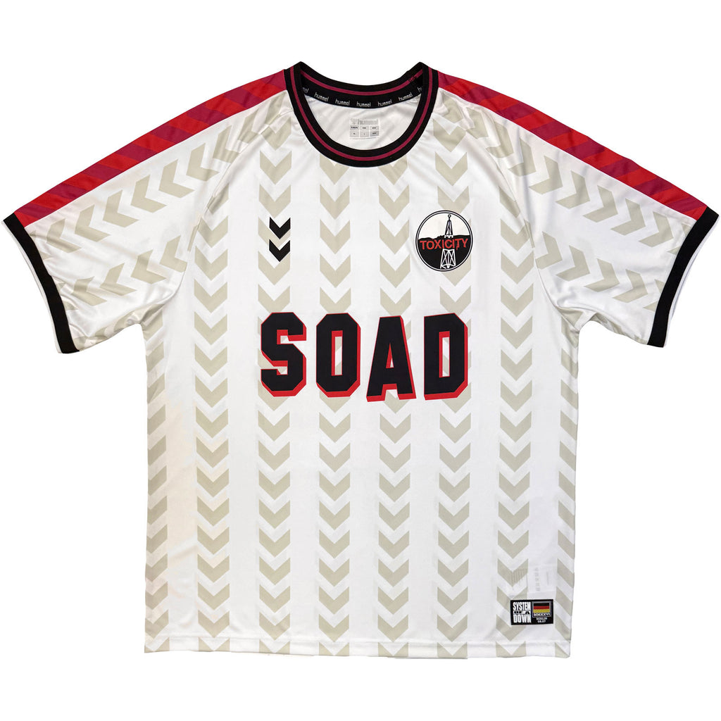 System Of A Down Unisex Sports Jersey: Hummel Berlin Tour '26 (White) (All Over Print & Ex-Tour)