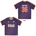 System Of A Down Unisex Sports Jersey: Hummel Paris Tour '26 (Purple) (All Over Print & Ex-Tour)