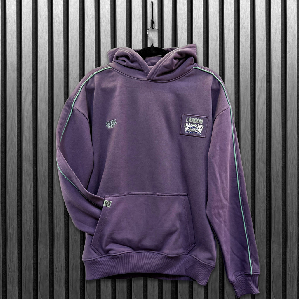 System Of A Down Unisex Pullover Hoodie: London Event Tour '26 (Purple) (Back Print & Ex-Tour)