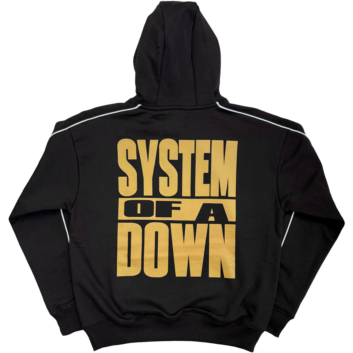 System Of A Down Unisex Pullover Hoodie: Paris Event Tour '26 (Black) (Back Print & Ex-Tour)
