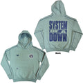 System Of A Down Unisex Pullover Hoodie: Stockholm Event Tour '26 (Light Blue) (Back Print & Ex-Tour)