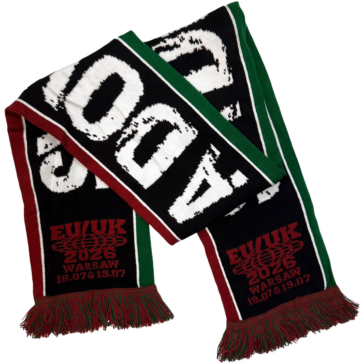 System Of A Down Unisex Scarf: Warsaw Event Tour '26 (Multicolour) (Ex-Tour)
