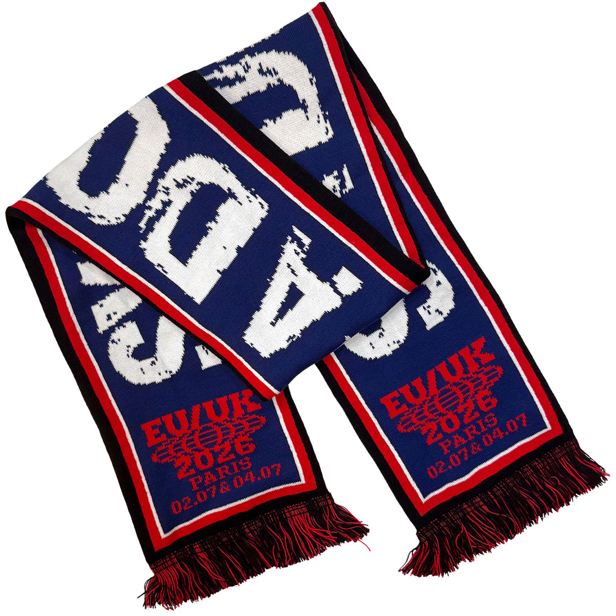 System Of A Down Unisex Scarf: Paris Event Tour '26 (Multicolour) (Ex-Tour)