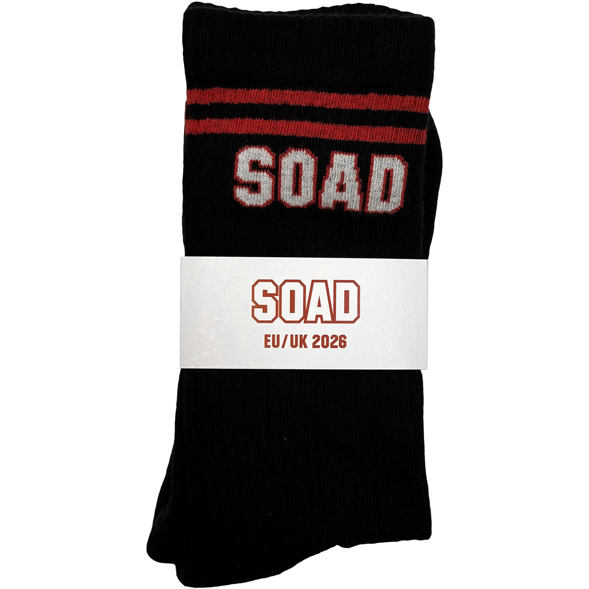 System Of A Down Unisex Socks: Tour '26 (Black) (Ex-Tour)