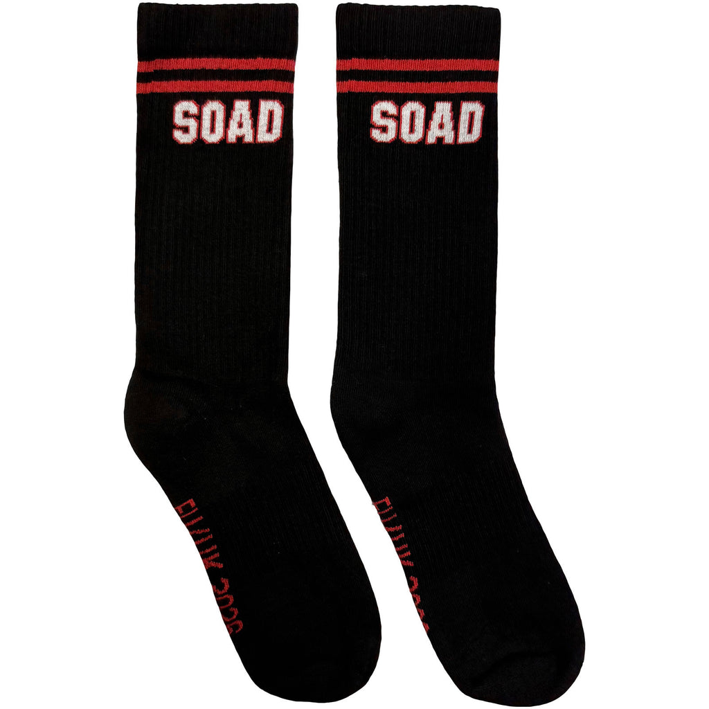 System Of A Down Unisex Socks: Tour '26 (Black) (Ex-Tour)