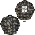 System Of A Down Unisex Shirt: Logo Tour '26 (Camouflage Green) (Back Print & Ex-Tour)