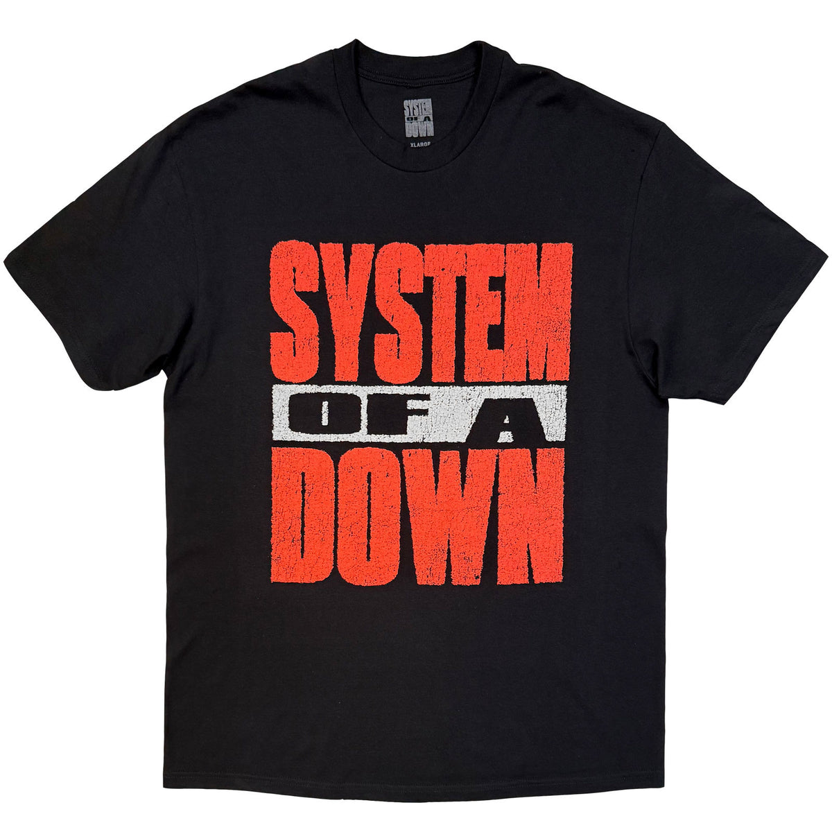 System Of A Down Unisex T-Shirt: Map Backprint Tour '26 (Black) (Back Print & Ex-Tour)