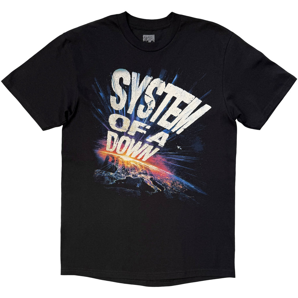 System Of A Down Unisex T-Shirt: Admat Tour '26 (Black) (Back Print & Ex-Tour)