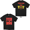 System Of A Down Unisex T-Shirt: Warsaw Event Tour '26 (Black) (Back Print & Ex-Tour)