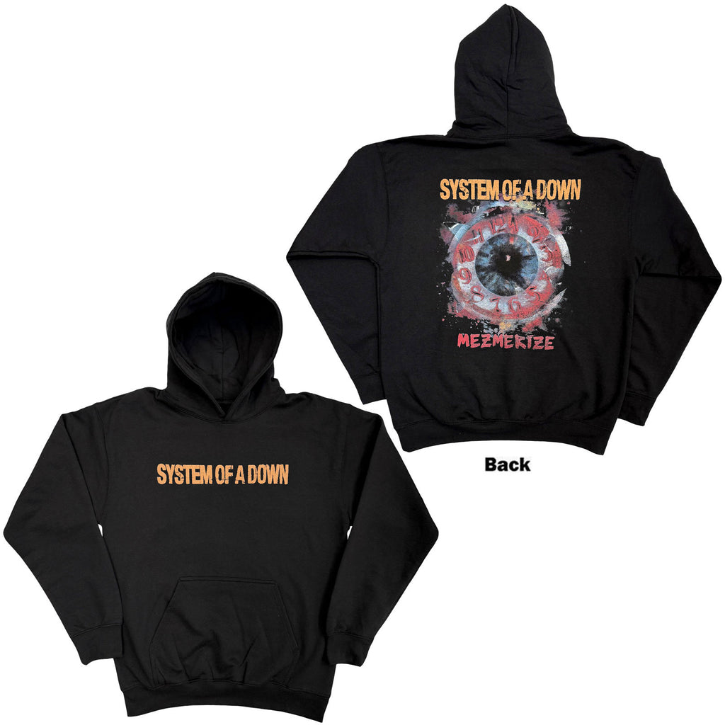 System Of A Down Unisex Pullover Hoodie: Mezmerize (Black) (UNFINISHED)