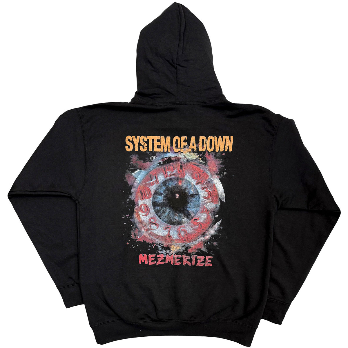 System Of A Down Unisex Pullover Hoodie: Mezmerize (Black) (UNFINISHED)