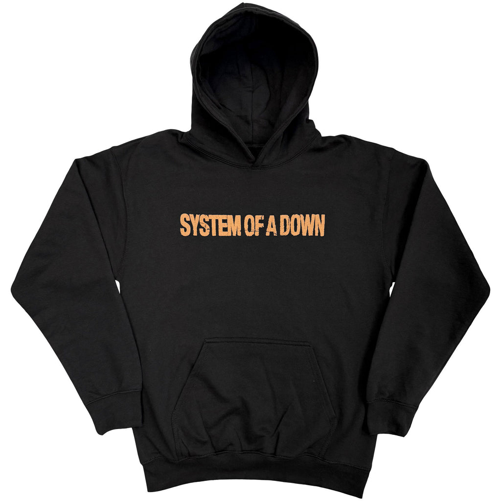 System Of A Down Unisex Pullover Hoodie: Mezmerize (Black) (UNFINISHED)