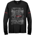 System Of A Down Unisex Long Sleeve T-Shirt: Eye Collage (Black)