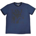 System Of A Down Unisex Ringer T-Shirt: Intoxicated (Denim Blue)