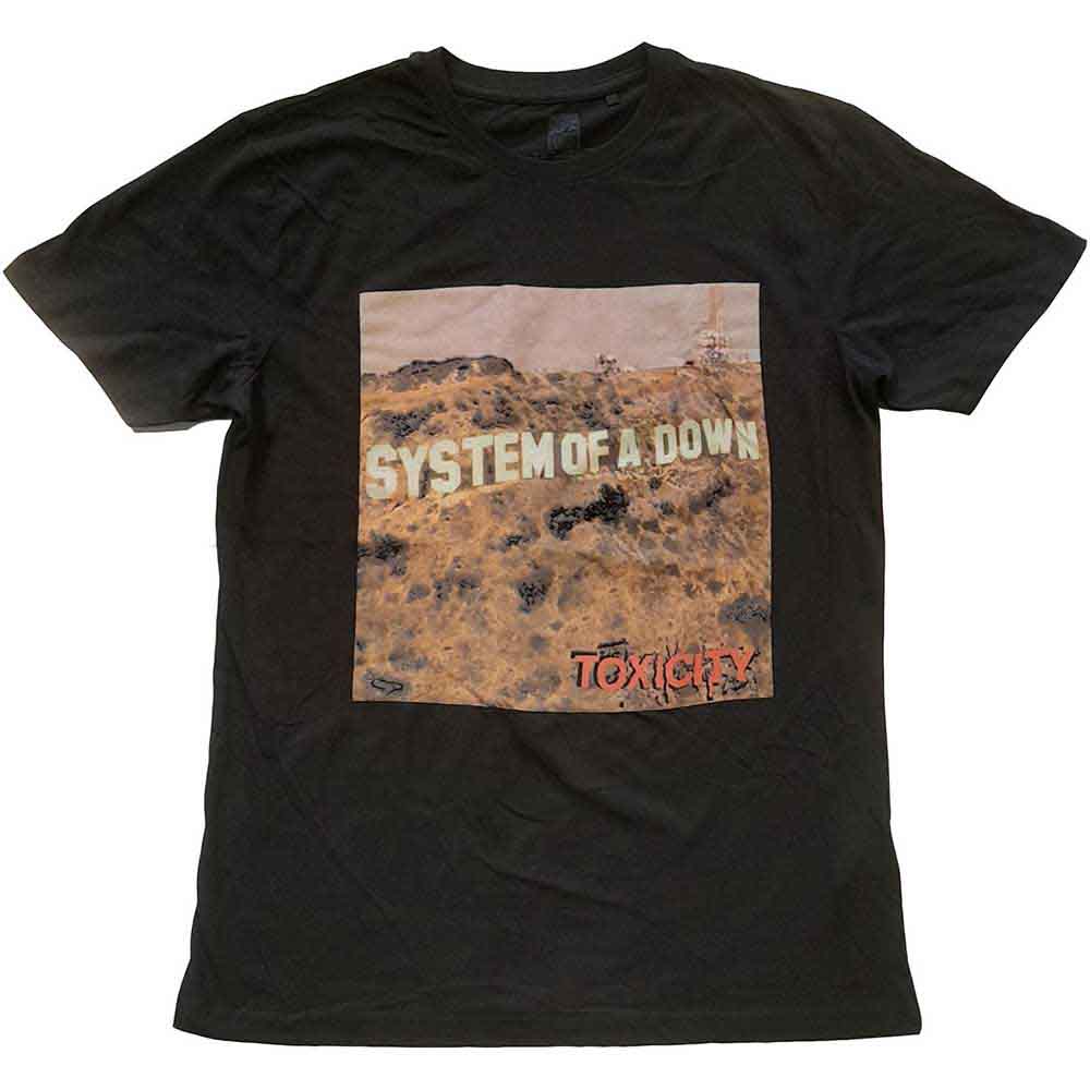 System Of A Down Unisex T-Shirt: Toxicity (Black)