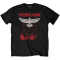 System Of A Down Unisex T-Shirt: Dove Overcome (Black)