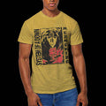 System Of A Down Unisex T-Shirt: Reflections (Mustard Yellow Mineral Wash) (Wash Collection)