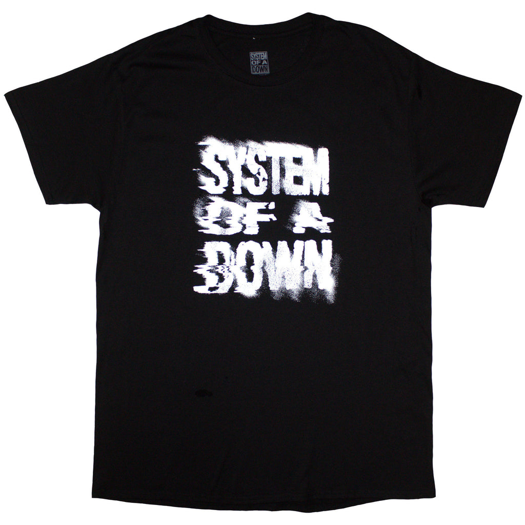 System Of A Down Unisex T-Shirt: All Goes Away (Black) (Back Print)
