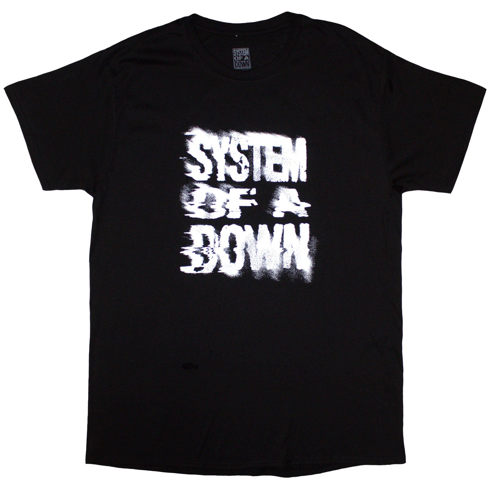 System Of A Down Unisex T-Shirt: All Goes Away (Black) (Back Print)