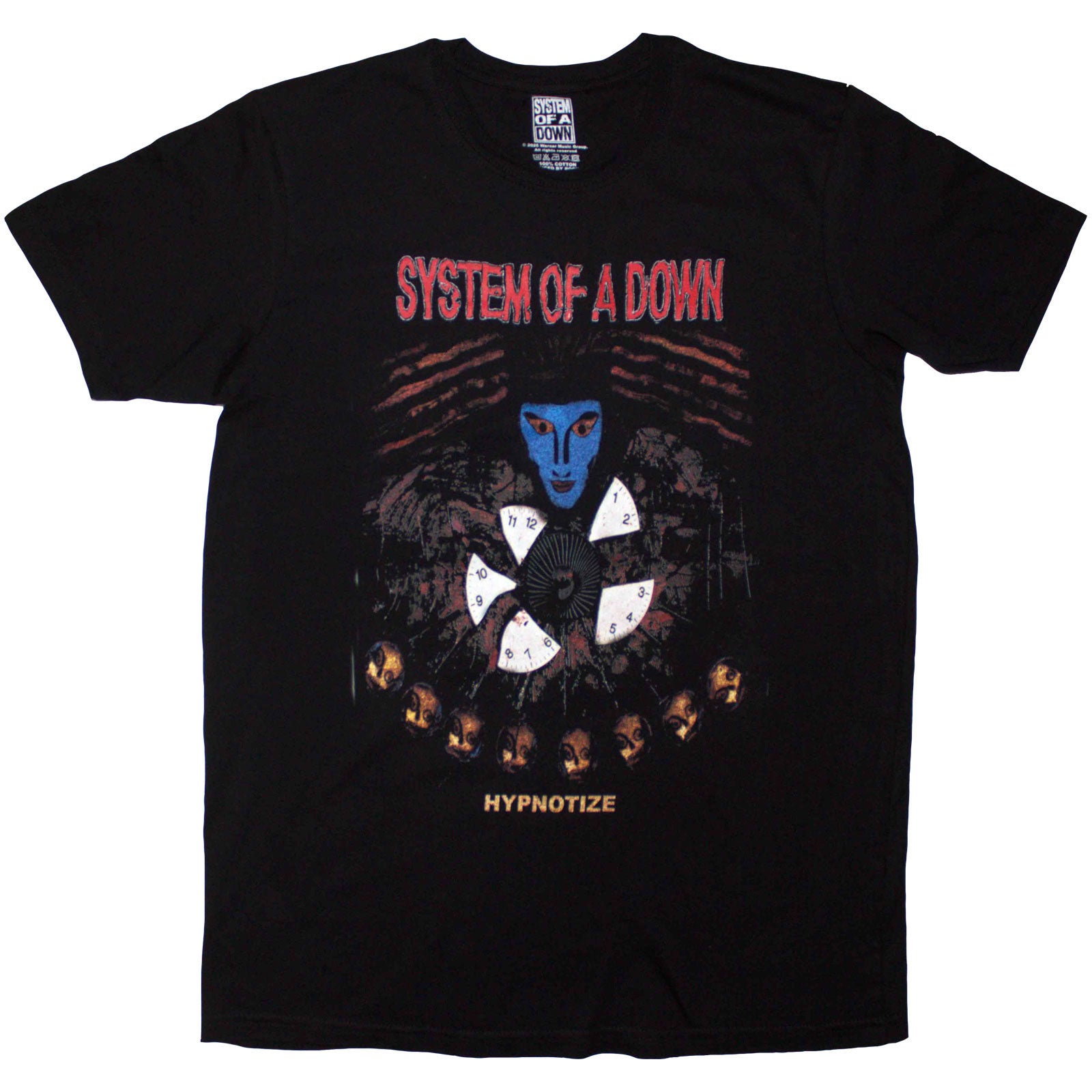 System Of A Down Unisex T-Shirt: Hypnotize Cover (Black)