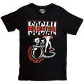 Social Distortion Unisex T-Shirt: Ball and Chain (Black)