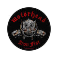 Motorhead Standard Patch: Iron Fist/Skull