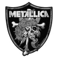 Metallica Standard Patch: Raiders Skull