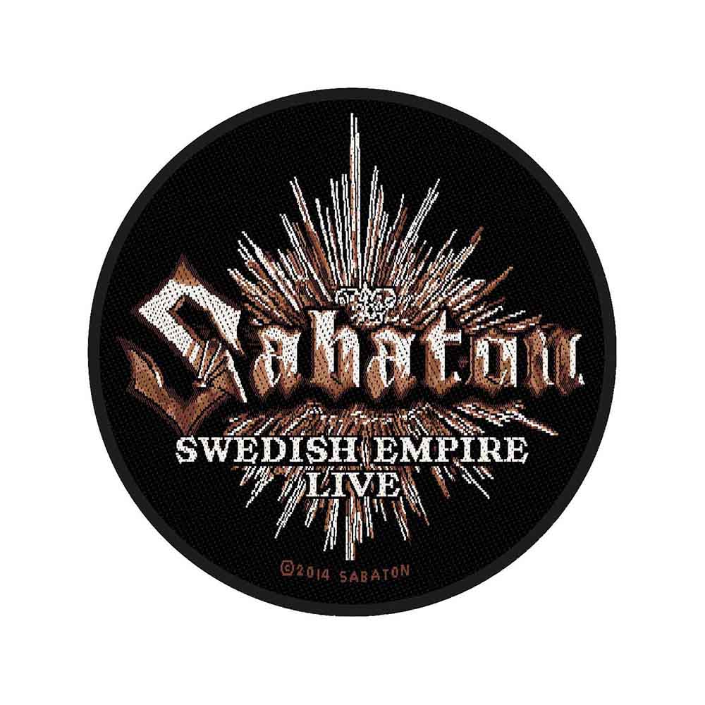Sabaton Standard Patch: Swedish Empire Live