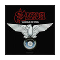 Saxon Standard Patch: Wheels of Steel