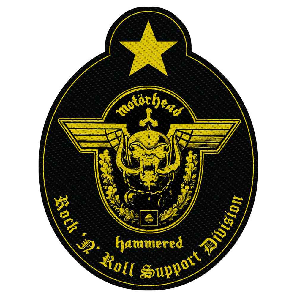 Motorhead Standard Patch: Support Division Cut-Out
