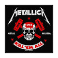 Metallica Standard Patch: Metal Militia