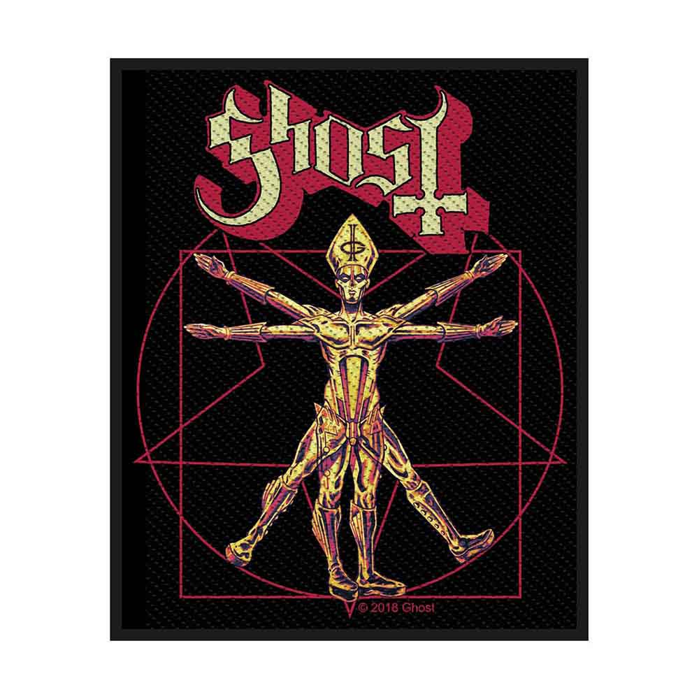 Ghost Standard Patch: The Vitruvian Ghost