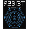 Within Temptation Standard Patch: Resist Hexagon