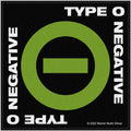 Type O Negative Standard Patch: Negative Symbol