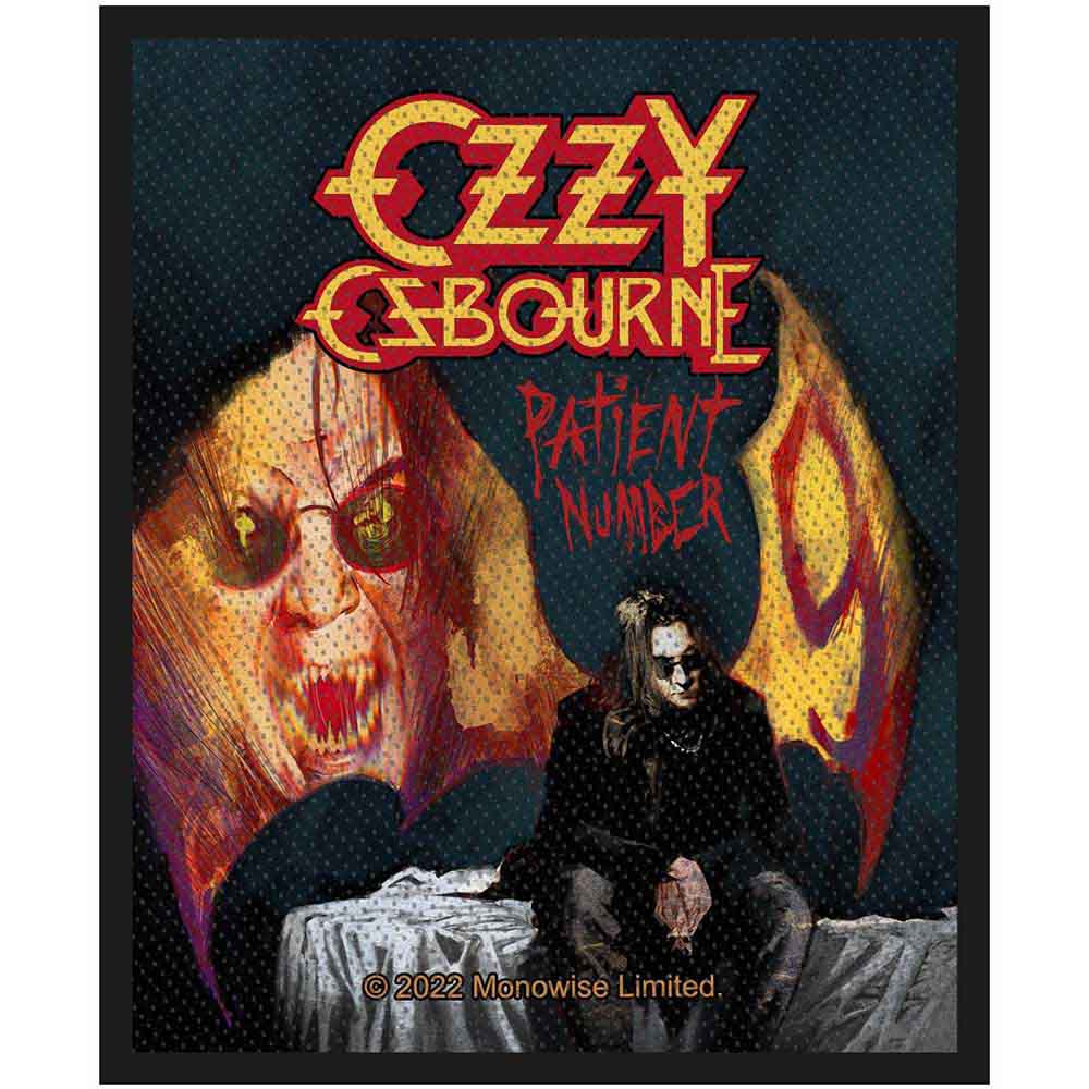 Ozzy Osbourne Standard Patch: Patient No.9