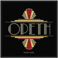 Opeth Woven Patch: Art Deco Logo