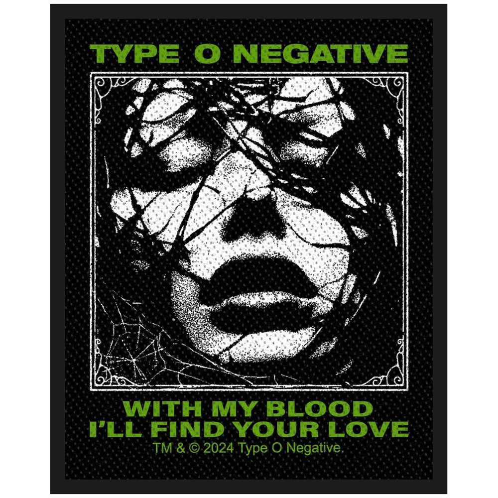 Type O Negative Standard Patch: With My Blood