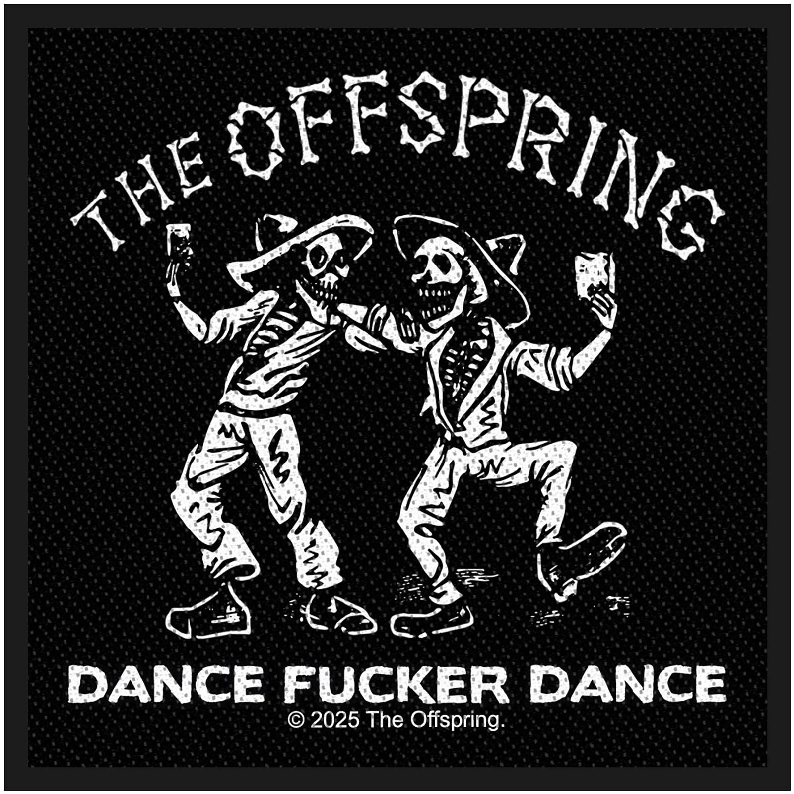 The Offspring Woven Patch: Dance Fucker Dance