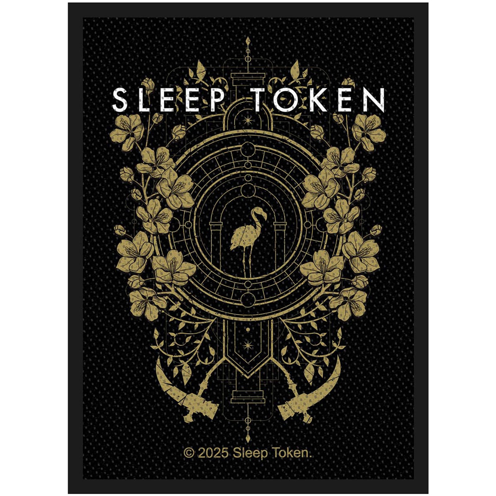 Sleep Token Standard Woven Patch: Even In Arcadia Crest