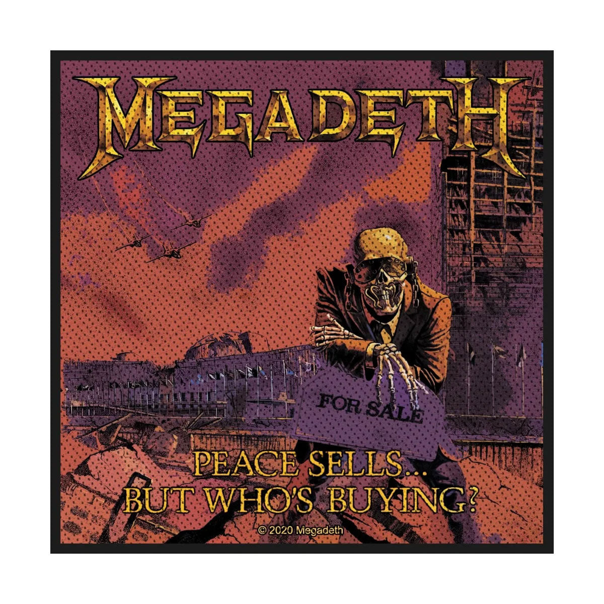 Megadeth  Standard Patch: Peace Sells