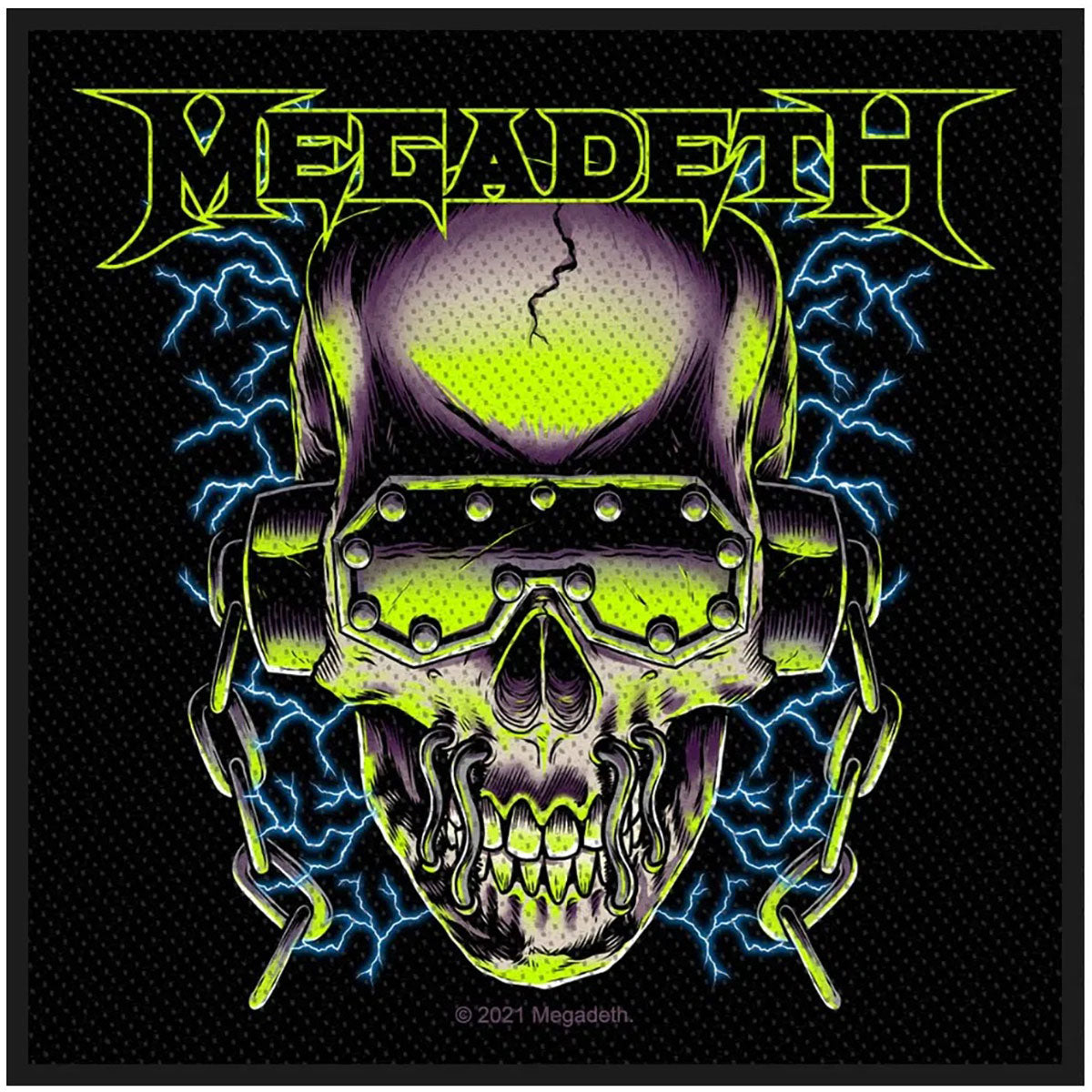 Megadeth Standard Patch: Vic Rattlehead