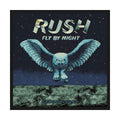 Rush Standard Woven Patch: Fly By Night