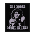 The Doors Standard Woven Patch: Light My Fire