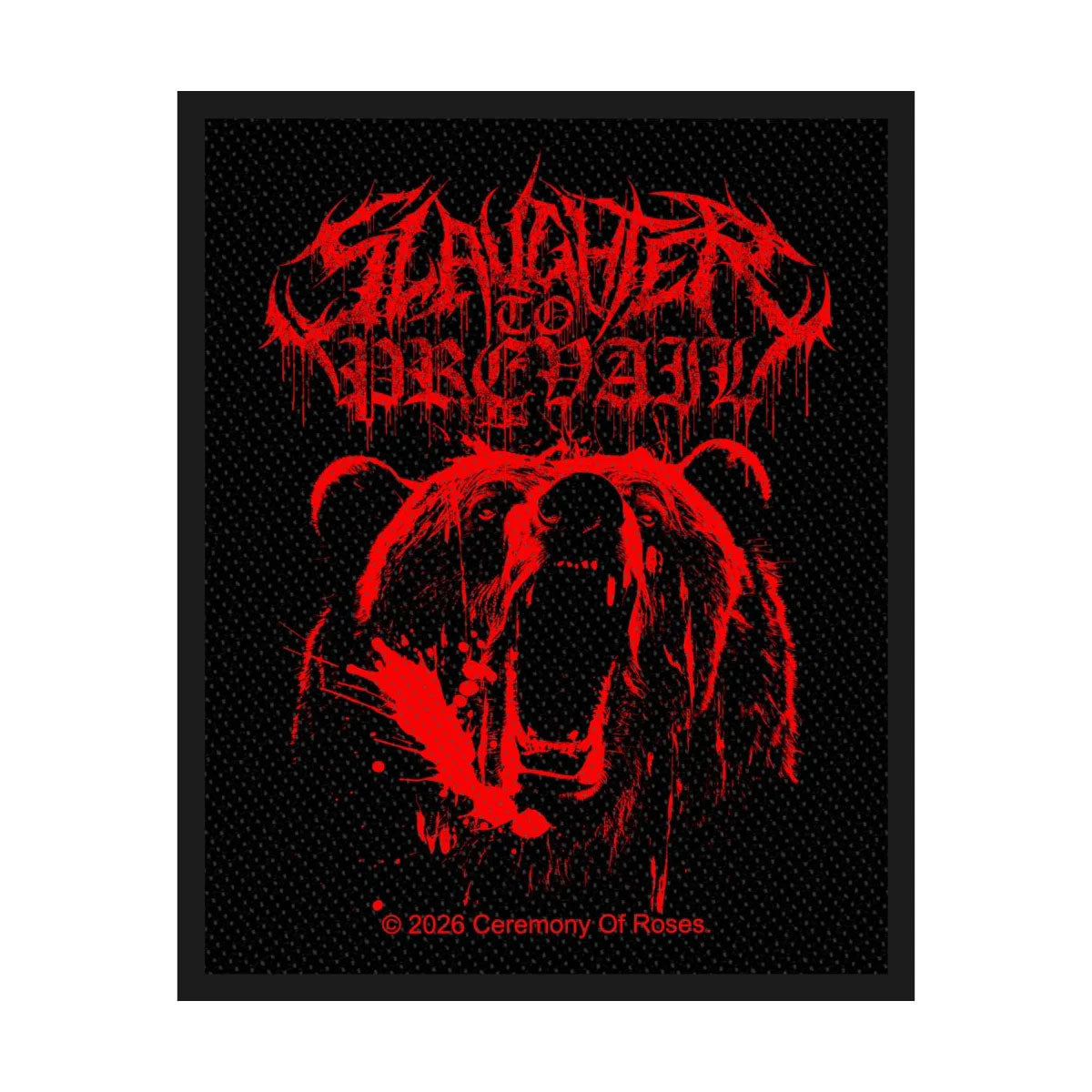 Slaughter To Prevail Standard Patch: Grizzly