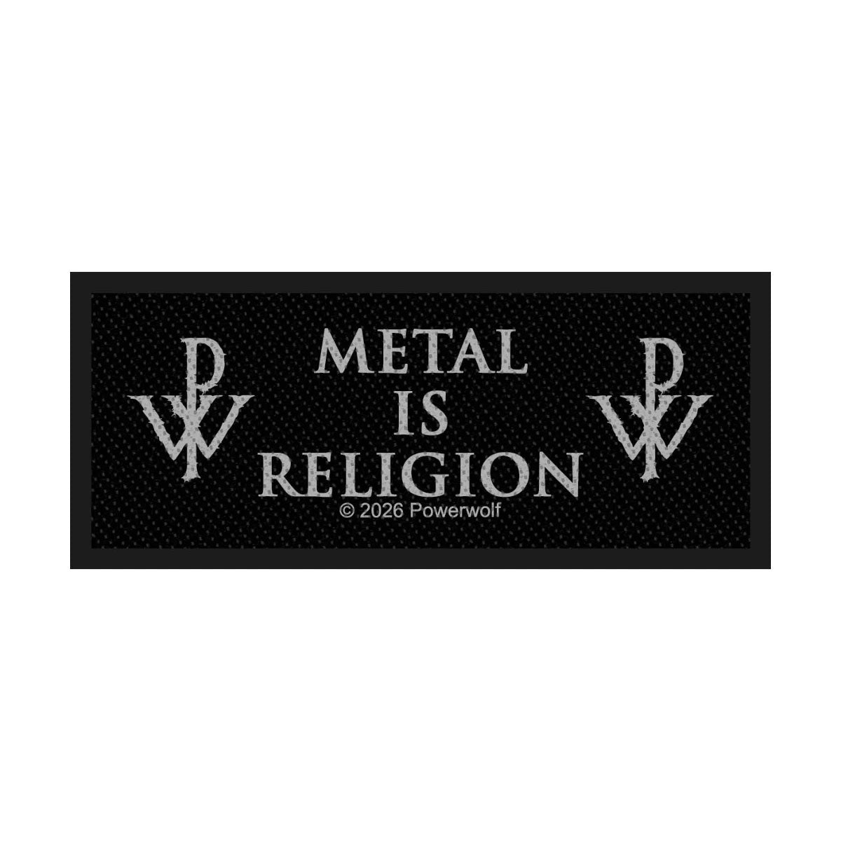 Powerwolf  Standard Patch: Metal Is Religion
