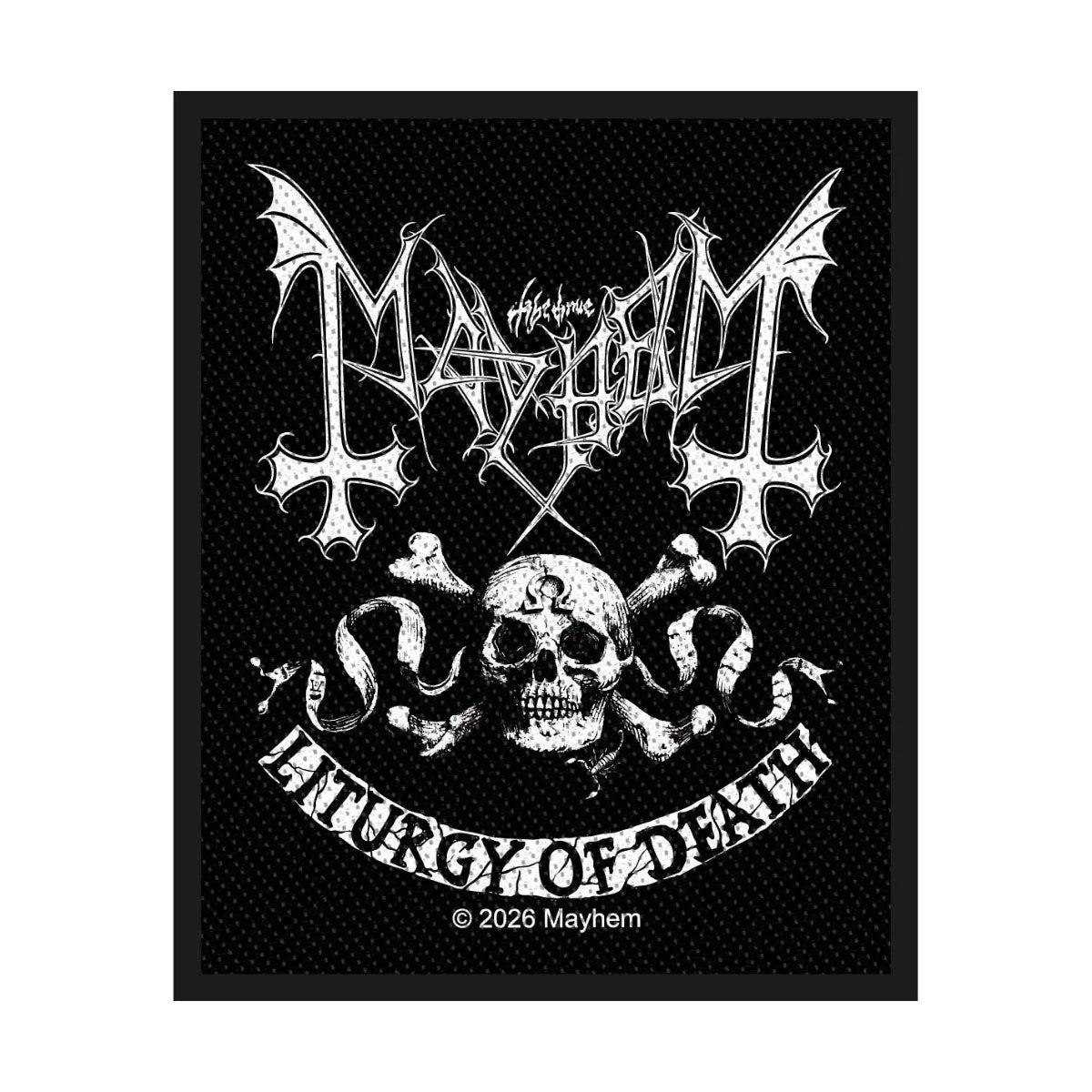 Mayhem Standard Patch: Skull Omega