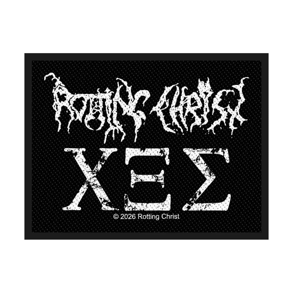 Rotting Christ  Standard Patch: 666