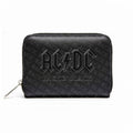 AC/DC Zip Top Purse: Back In Black (Black)