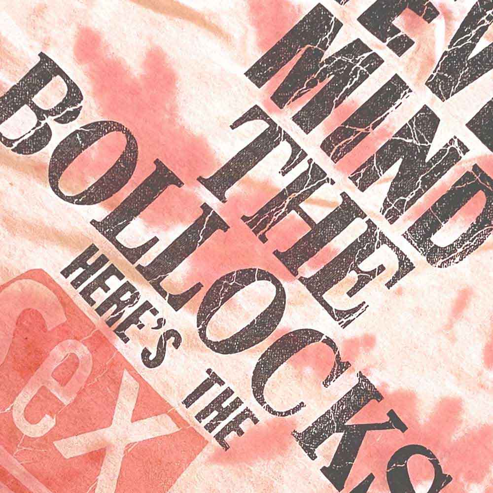 The Sex Pistols Ladies Crop Top: Never Mind the Bollocks (Pink) (Wash Collection)