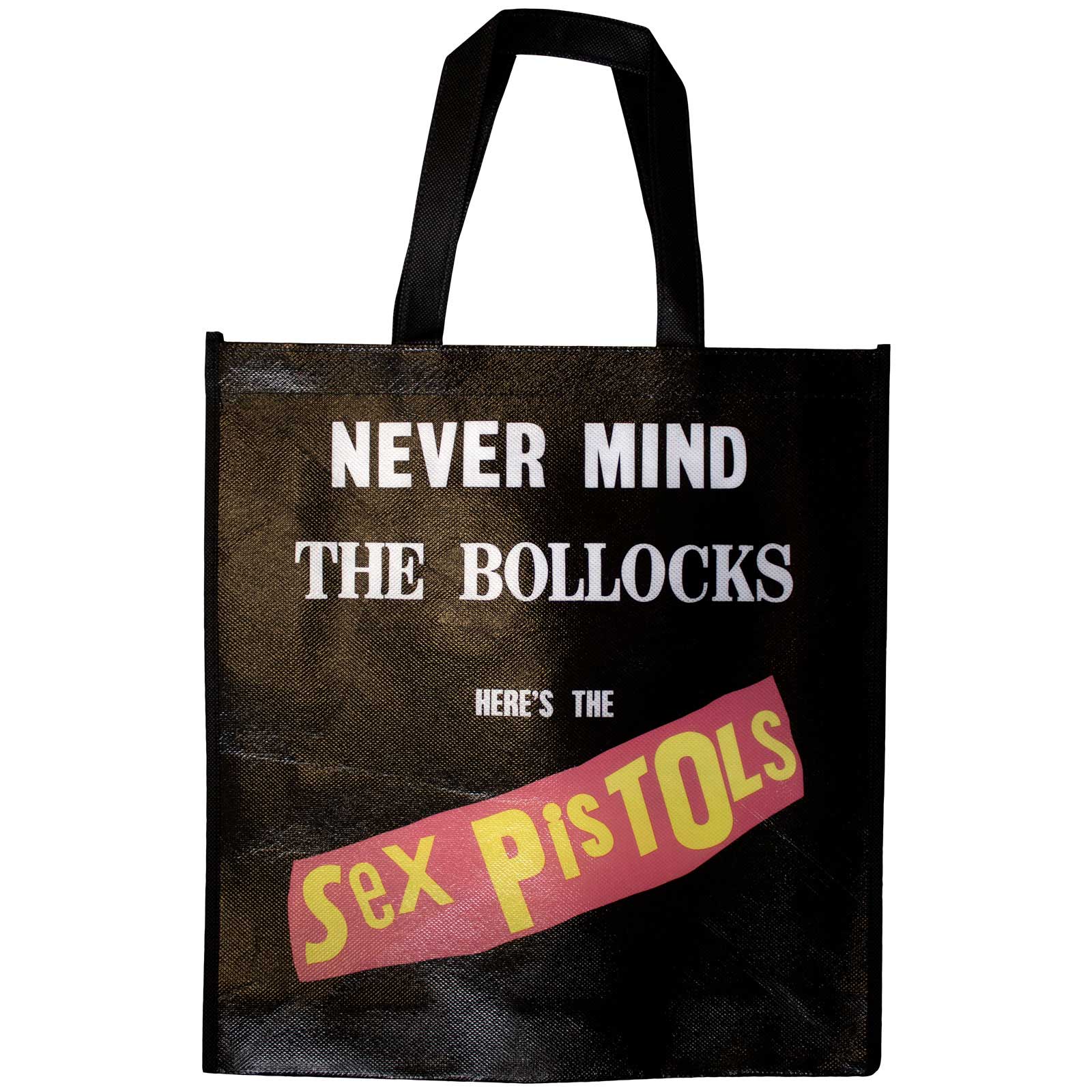 The Sex Pistols Eco Shopper: Never Mind The Bollocks Original Album (Black) (Back Print)
